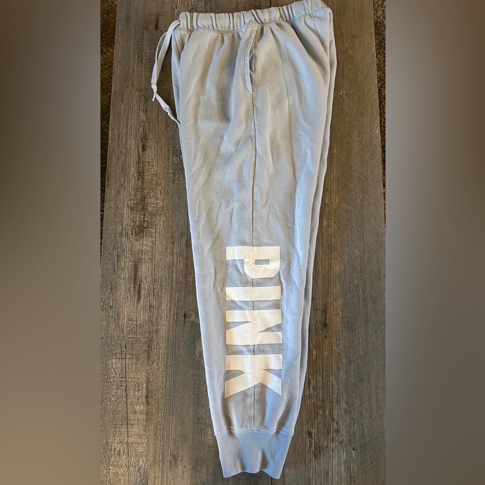 PINK baby blue joggers